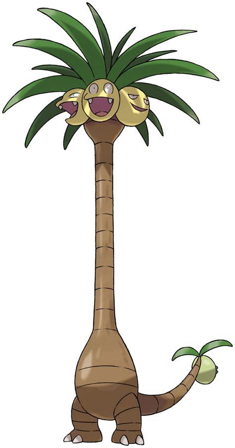 Exeggutor Pokédex: stats, moves, evolution & locations | Pokémon Database