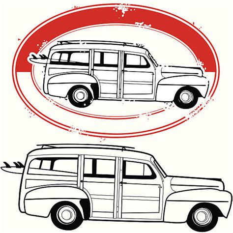 Woody Car Illustrations, Royalty-Free Vector Graphics & Clip Art - iStock