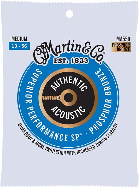 Amazon.com: Martin Authentic Acoustic Guitar Strings - Superior Performance : Musical Instruments