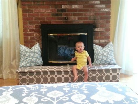 Childproofing the fireplace hearth in comfort and style. | HearthSoft ...