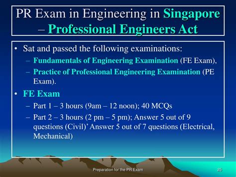 PPT - Preparation for the Professional Review Examination in Engineering PowerPoint Presentation ...