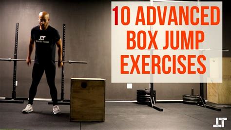 10 Advanced Box Jump Exercises - YouTube