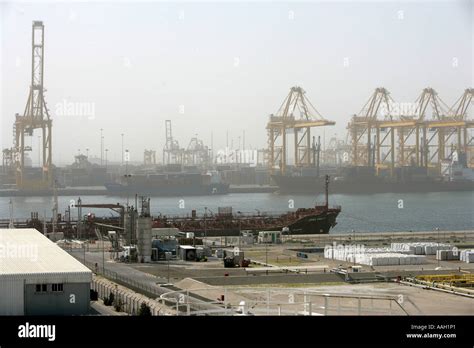 Jebel Ali Container Port Dubai UAE Stock Photo - Alamy