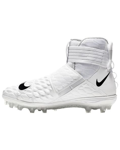 Nike Force Savage Elite 2 Td Molded Cleats Shoes in White for Men - Lyst