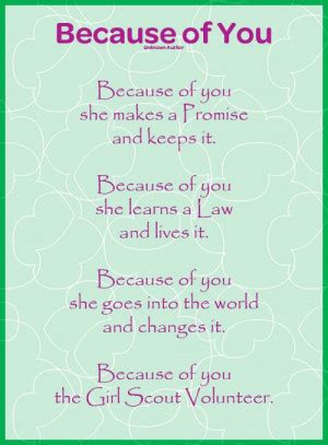 Girl Scout Leader Quotes. QuotesGram