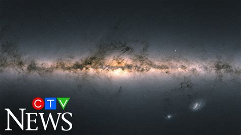 Stunning New Map Of The Milky Way Released By The ESA