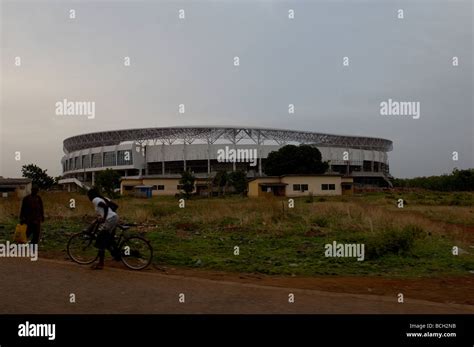 Tamale football stadium nearing completion Ghana 2007 Stock Photo - Alamy