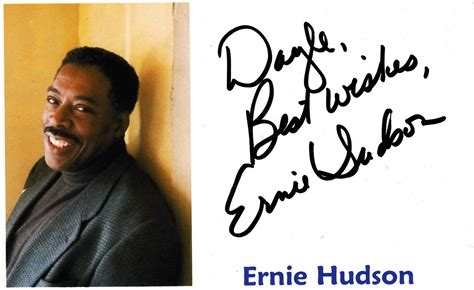 Kiwiautogal's Autographs: Ernie Hudson