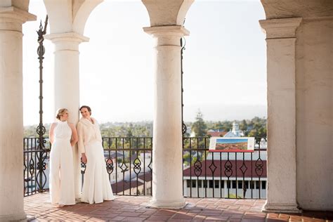 Santa Barbara Courthouse Mural Room Wedding - ByCherry Photography