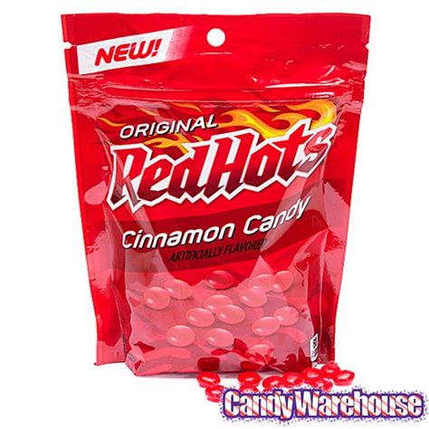 Red Hots Cinnamon Imperials Candy: 10-Ounce Bag | Seasonal candy, Red hots, Bulk candy store