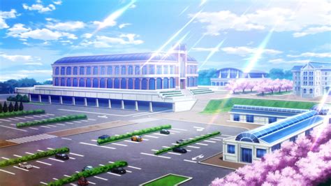 Anime High School Building