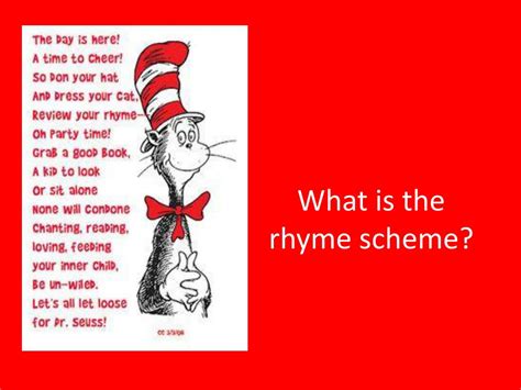 What Is A Poem Called That Rhymes at John Ortega blog