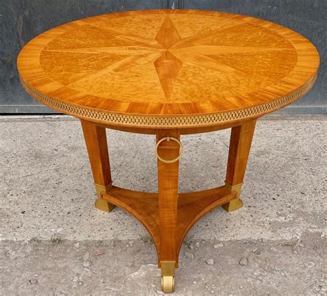 Andre Arbus lemon tree marquetry & bronze accent coffee table | Iron coffee table, Coffee table ...