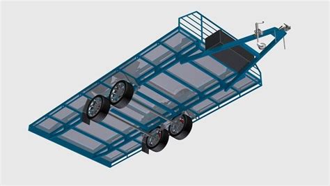 3500kg Flatbed Trailer Plans | Flatbed trailer, Trailer plans, Homemade ...