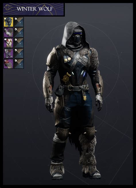 "Winter Wolf" (Revenant Stasis Hunter) : r/DestinyFashion