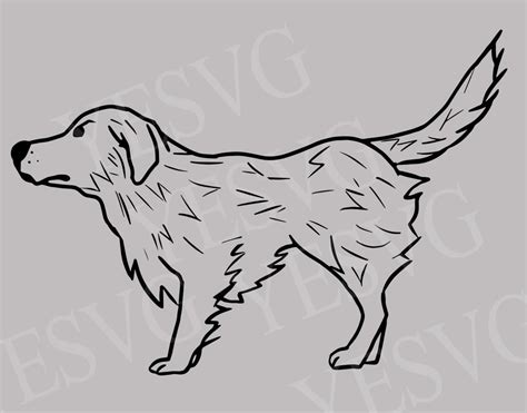 Golden Retriever Dog SVG File Dogs Svg Cute Funny Dog - Etsy