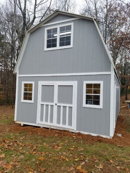 Legend Two-Story Lofted Storage Building - Conestoga Builders - Carports, Garages, Barns, RV ...