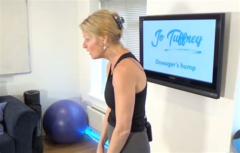 Dowager's hump exercises - Jo Tuffrey