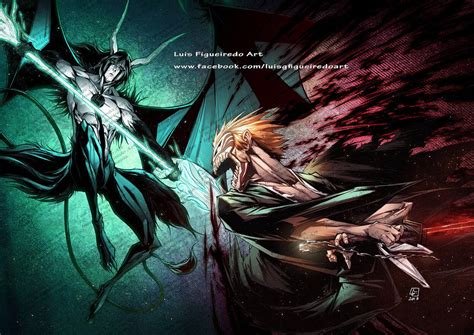 KUROSAKI ICHIGO vs ULQUIORRA from Bleach by marvelmania on DeviantArt