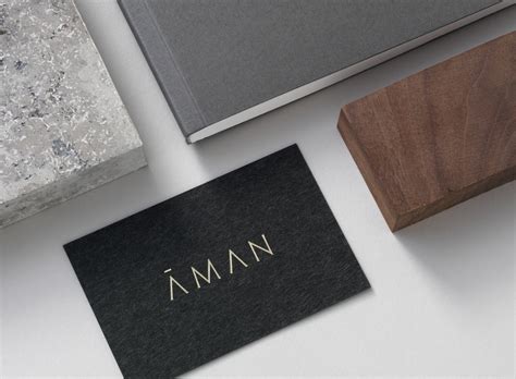 New Brand Identity for Aman by Construct — BP&O