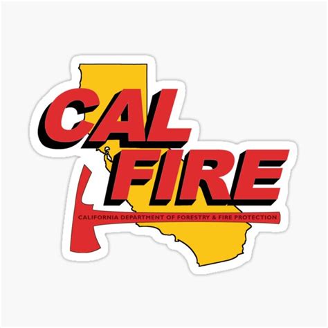 Cal Fire Stickers | Redbubble