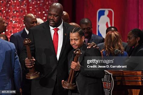 Allen Iverson Hall Of Fame Photos and Premium High Res Pictures - Getty ...