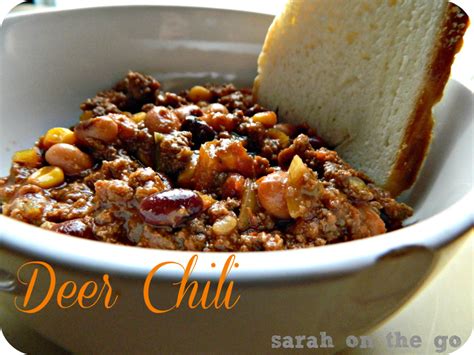 Hearty Deer Chili (Venison Chili) | Deer meat recipes, Deer recipes, Recipes