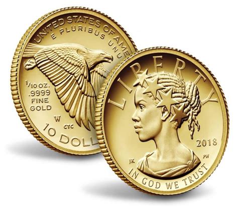 2018 American Liberty One-Tenth Ounce Gold Proof Coin | Edmonton ...