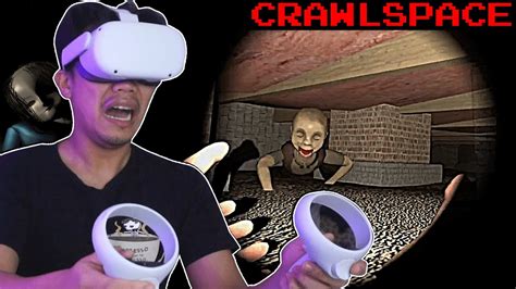 The SCARIEST VR GAME EVER.... [CrawlSpace] - YouTube