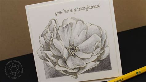 Inspiration: 13+ Colored Pencil Flower Tutorials | Sandy Allnock | Hero arts cards, Antique ...