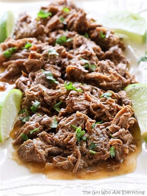 Barbacoa Tacos Recipe - The Girl Who Ate Everything