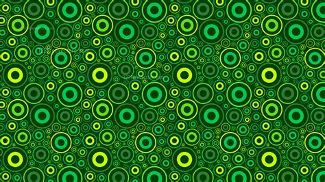 Green Circle Pattern