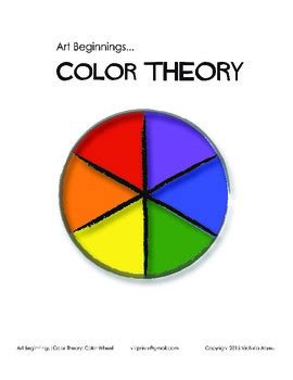Art Beginnings... Color Theory & Color Wheel Bundle | TpT