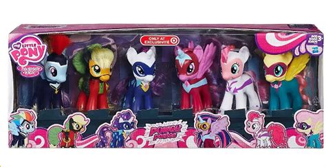 New My Little Pony Mane 6 Power Pony Figure 6-pack available! - My Little Pony Movie Toys