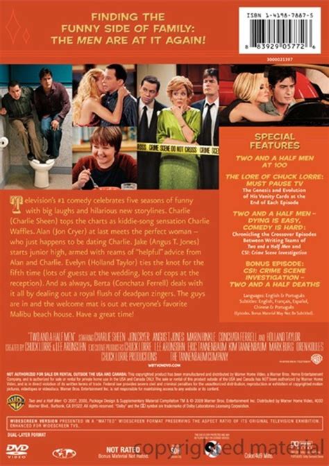 Two And A Half Men: The Complete Fifth Season (DVD 2007) | DVD Empire