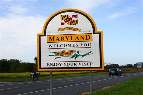 The Best Sign In The World Says Maryland Welcomes You