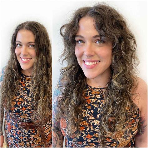 21 Best Ways To Get Curtain Bangs For Curly Hair Right Now