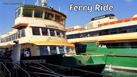 Sydney Ferry Ride - Pyrmont Bay To Circular Quay - Sydney Australia - YouTube