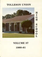 Tolleson Union High School - Wolverine Yearbook (Tolleson, AZ), Class of 1981, Pages 1 - 17