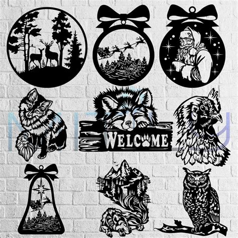 110+ Cool DXF files - Animals, wall decor, welcome signs – Mitily