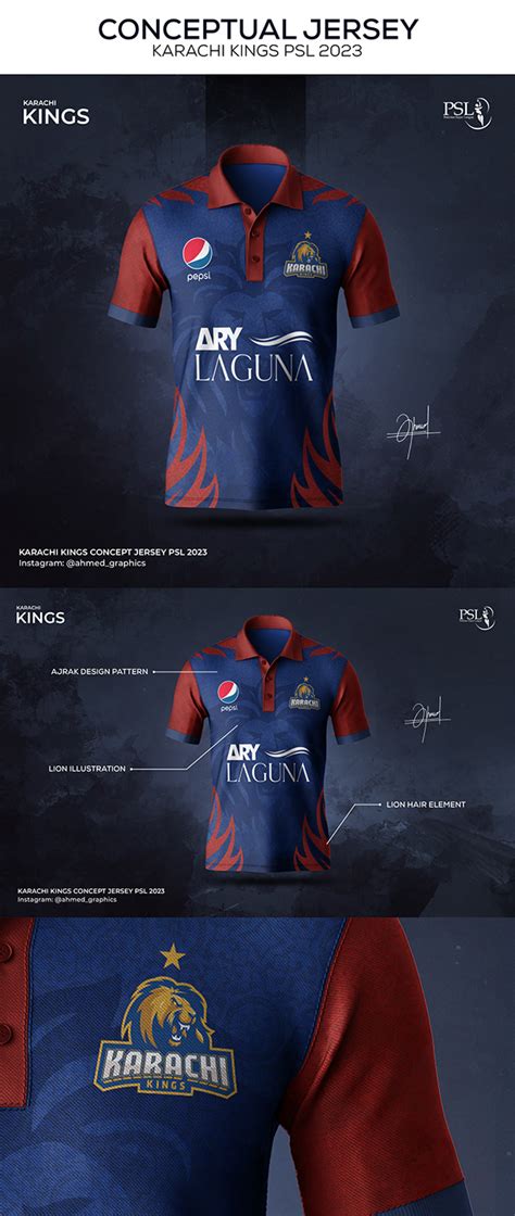 Jersey Design | Karachi Kings PSL 2023 on Behance