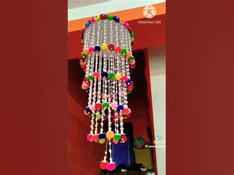 Jhumar Pallet Design//Jhumar Design//Wall Hanging #jhumardesign #jhumar #room decor#handmade ...