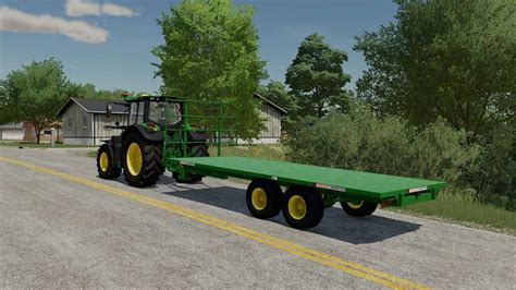 Marston 22′ Bale Trailer 1993 v1.0 | FS22 Mod Download