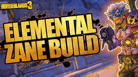 Borderlands 3 | Elemental Zane Build! (The BEST Level 72, Mayhem 10 ...