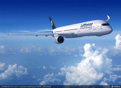 Inside Lufthansa's new Airbus A350. Lufthansa will begin flying new Airbus