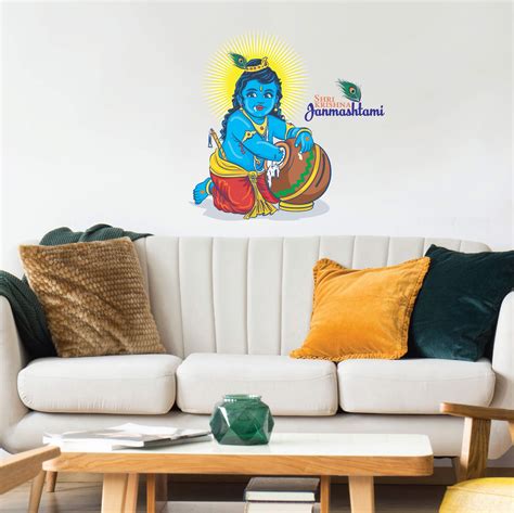 Asian Paints Krishna & Janmashtami Wall Sticker Buy at Best Price