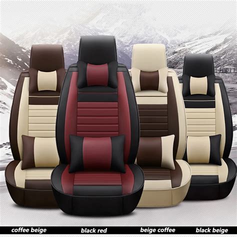 kalaisike universal leather auto seat covers for Jeep all model Cherokee Grand Cherokee Renegade ...