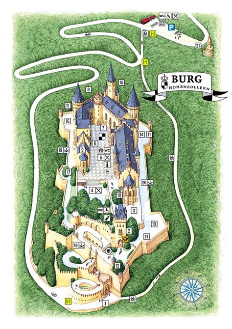 German Castle Floor Plans - floorplans.click