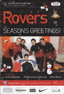 Postponed fixtures | Doncaster Rovers FC Programmes