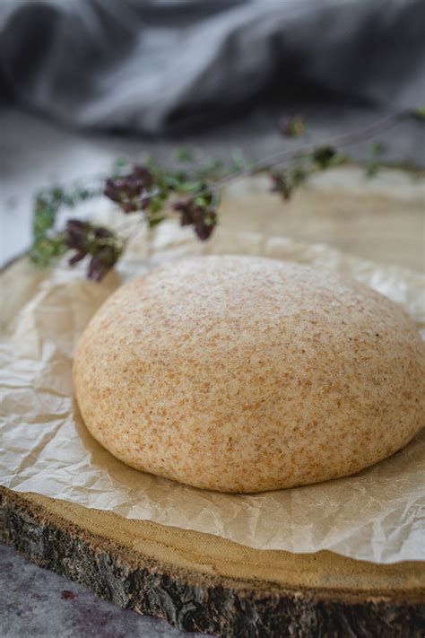 Easy Whole Wheat Pizza Dough - Healthy, Simple, & Quick!